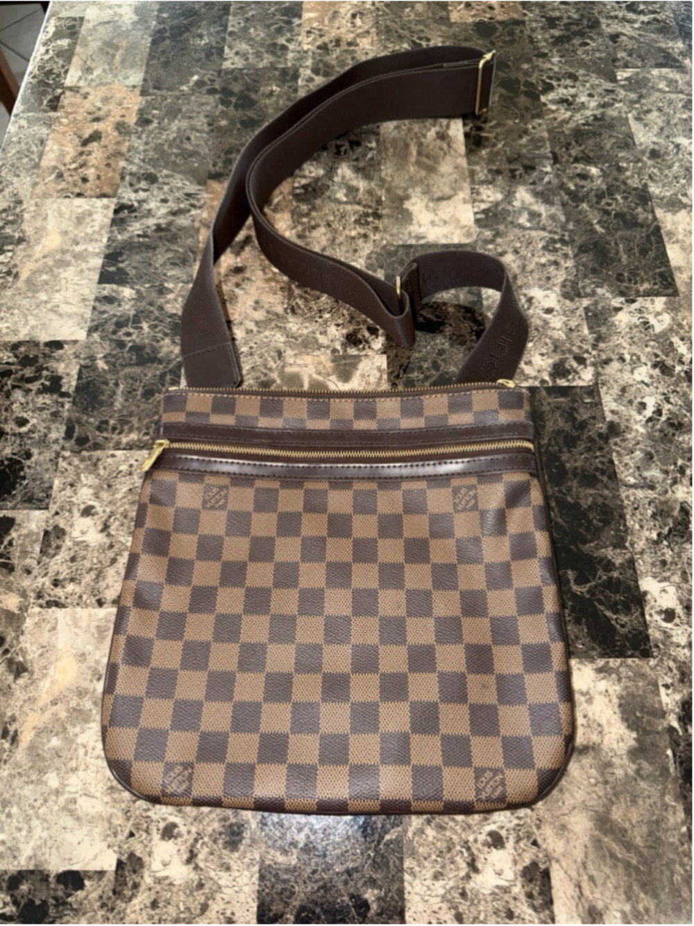 Louis Vuitton Bosphore Pochette Damier Brown - Picture 2 of 16